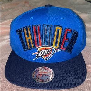 NWT OKC Thunder Mitchell & Ness Snapback